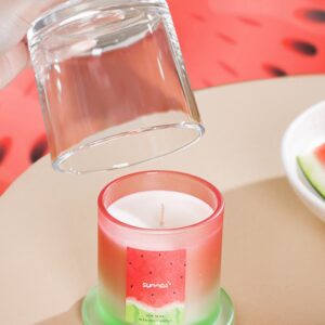 Natural Soy Wax Long Burning Glass Jar Candles