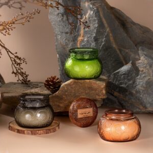 Custom Long Burning Glass Jar Scented Candles