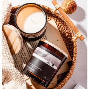 Luxury Custom Soy Wax Candles with Rich Scents